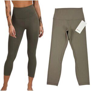 Lululemon Align High Rise 23” Crop Leggings Wren Size 6 NWT Nulu Yoga Pants